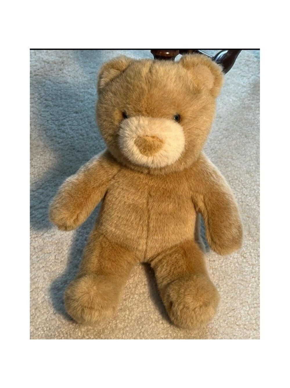 BuildABear Workshop Stuffed Animal Teddy Bear Light Brown Plush Fur Collectible